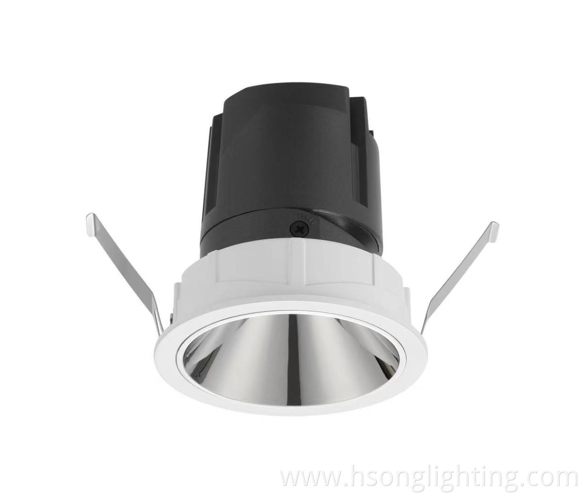 HSONG New Design Die Casting alumium 10W 20W Recessed Led Spotlight for Office Hotel